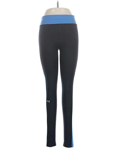 Pre-owned Under Armour Active Pants In Blue