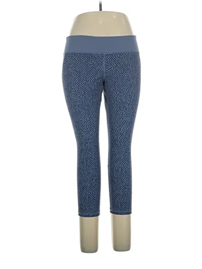 Pre-owned Under Armour Active Pants In Blue