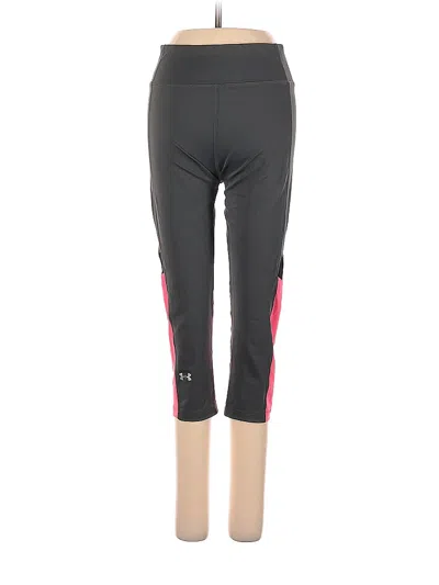Pre-owned Under Armour Active Pants In Gray