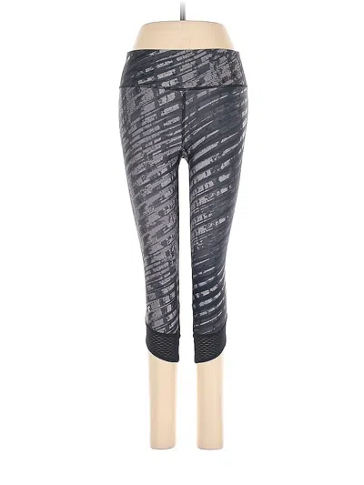 Pre-owned Under Armour Active Pants In Gray
