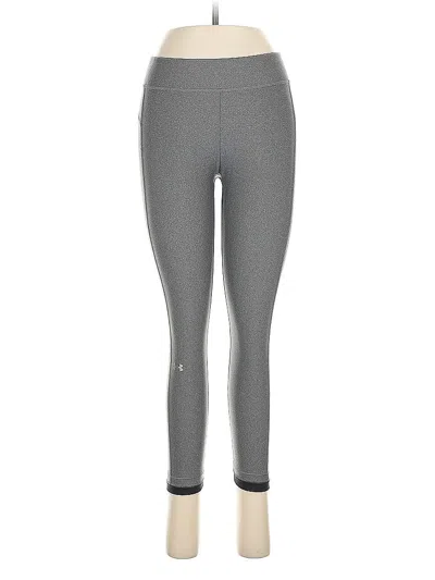 Pre-owned Under Armour Active Pants In Gray