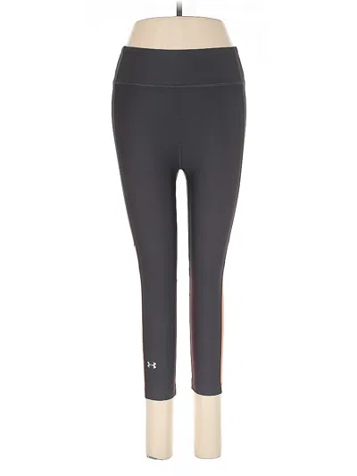 Pre-owned Under Armour Active Pants In Gray