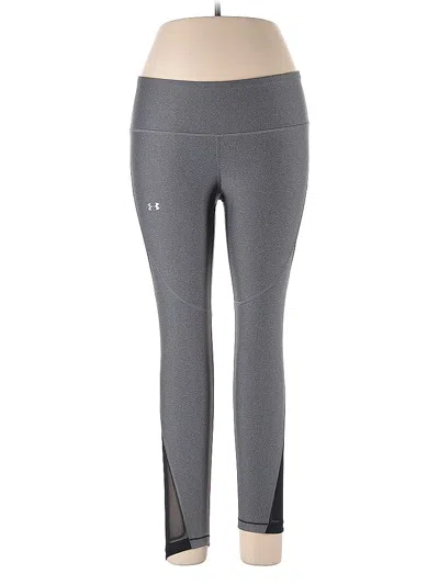 Pre-owned Under Armour Active Pants In Gray