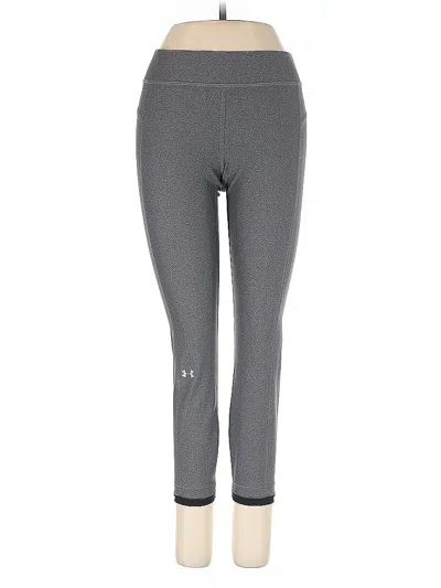 Pre-owned Under Armour Active Pants In Gray