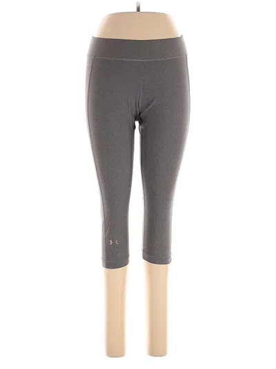 Pre-owned Under Armour Active Pants In Gray