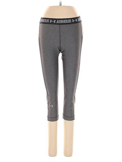 Pre-owned Under Armour Active Pants In Gray