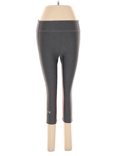 Pre-owned Under Armour Active Pants In Gray