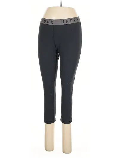 Pre-owned Under Armour Active Pants In Gray