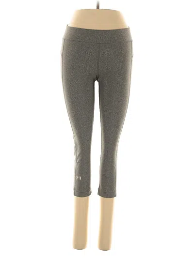 Pre-owned Under Armour Active Pants In Gray