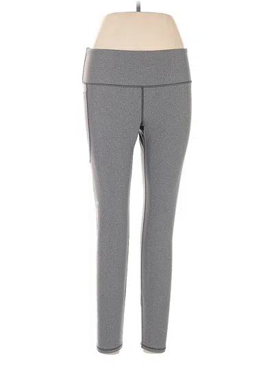 Pre-owned Under Armour Active Pants In Gray