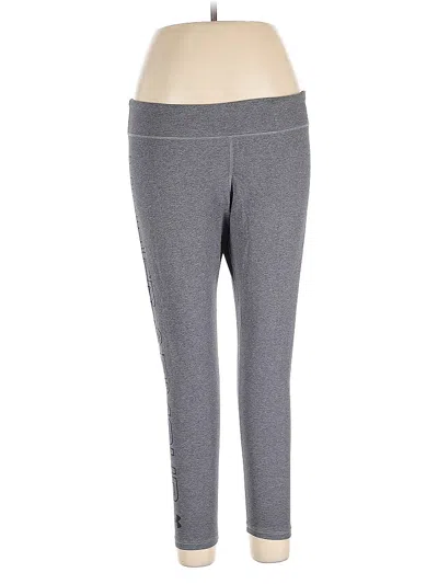 Pre-owned Under Armour Active Pants In Gray