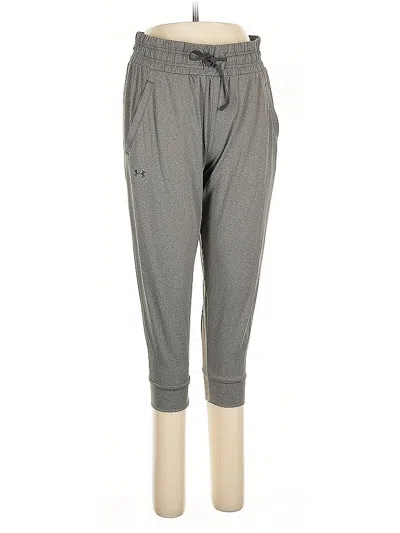 Pre-owned Under Armour Active Pants In Gray