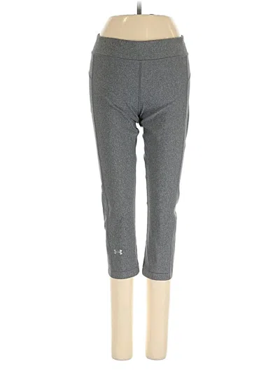 Pre-owned Under Armour Active Pants In Gray