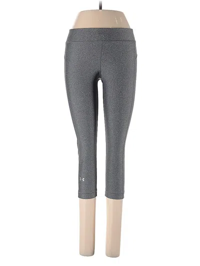 Pre-owned Under Armour Active Pants In Gray