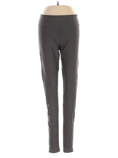 Pre-owned Under Armour Active Pants In Gray