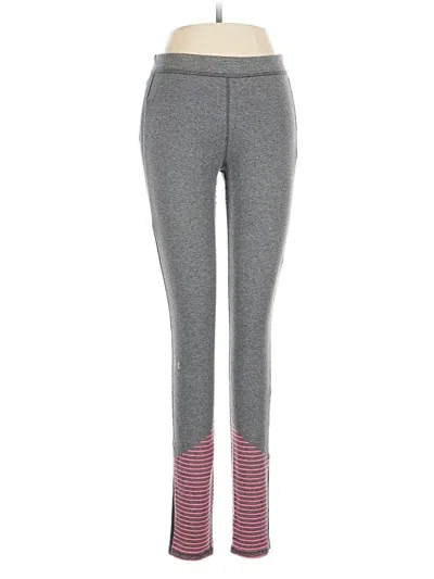 Pre-owned Under Armour Active Pants In Gray