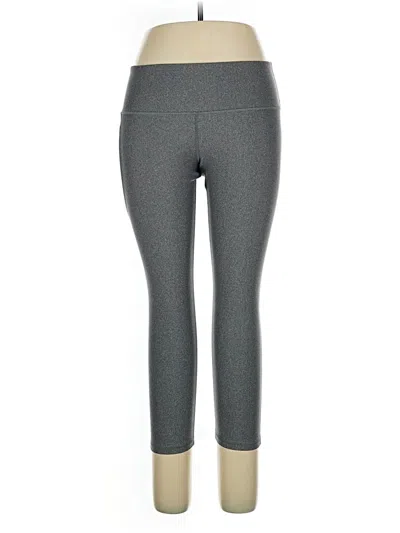 Pre-owned Under Armour Active Pants In Gray