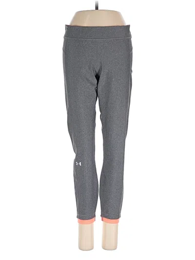 Pre-owned Under Armour Active Pants In Gray