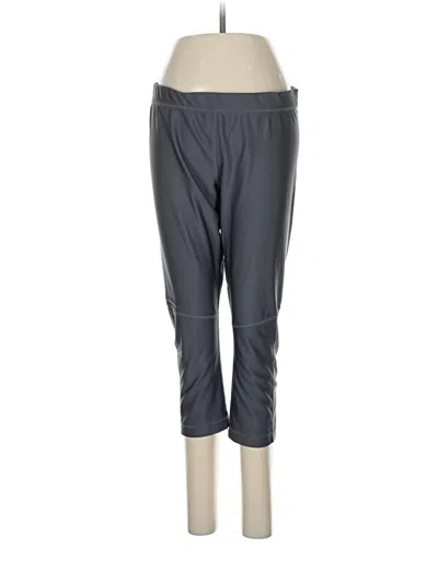 Pre-owned Under Armour Active Pants In Gray