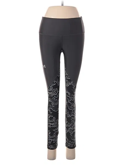 Pre-owned Under Armour Active Pants In Gray