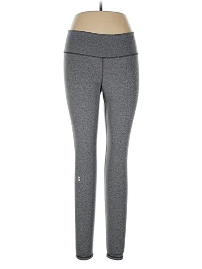 Pre-owned Under Armour Active Pants In Gray