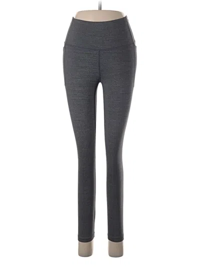 Pre-owned Under Armour Active Pants In Gray