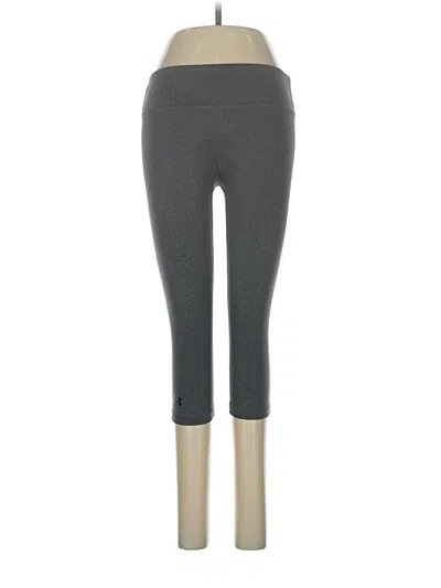 Pre-owned Under Armour Active Pants In Gray