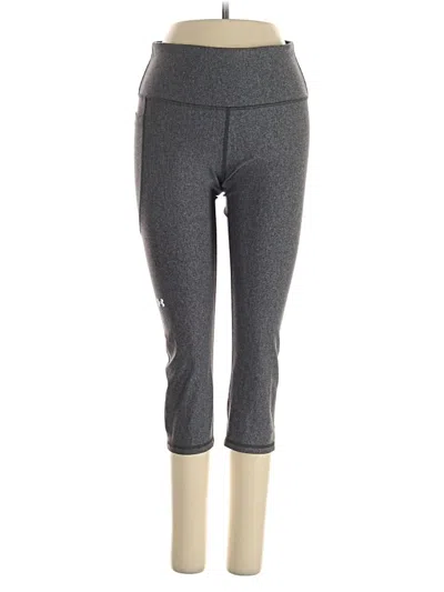 Pre-owned Under Armour Active Pants In Gray