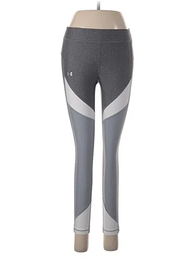 Pre-owned Under Armour Active Pants In Gray