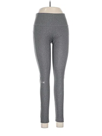 Pre-owned Under Armour Active Pants In Gray