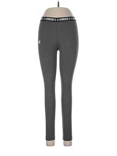 Pre-owned Under Armour Active Pants In Gray