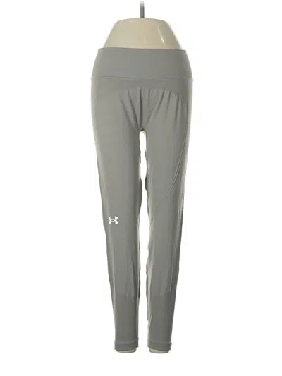 Pre-owned Under Armour Active Pants In Gray