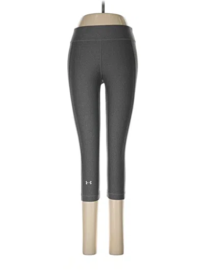 Pre-owned Under Armour Active Pants In Gray