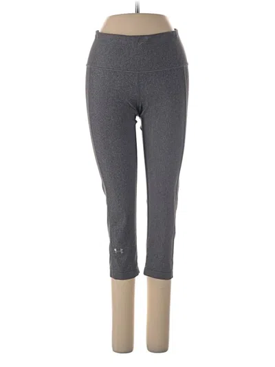 Pre-owned Under Armour Active Pants In Gray