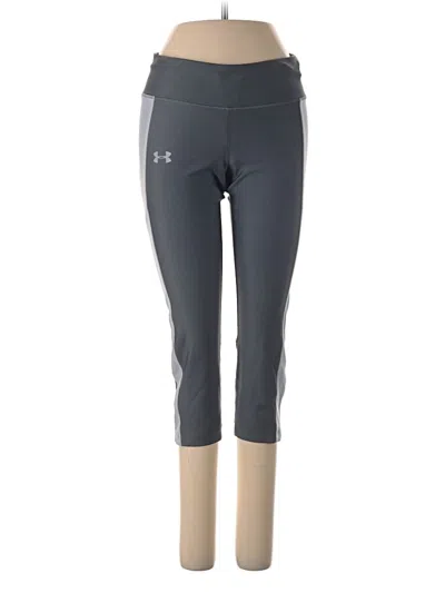 Pre-owned Under Armour Active Pants In Gray