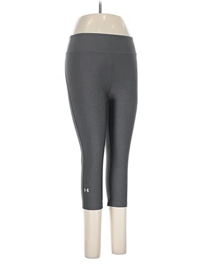 Pre-owned Under Armour Active Pants In Gray
