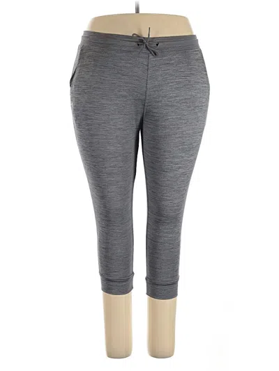Pre-owned Under Armour Active Pants In Gray