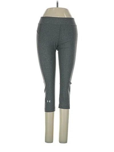 Pre-owned Under Armour Active Pants In Gray