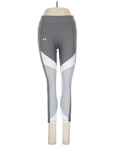 Pre-owned Under Armour Active Pants In Gray