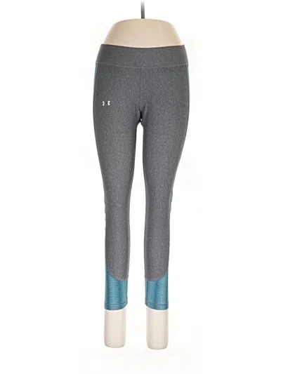 Pre-owned Under Armour Active Pants In Gray