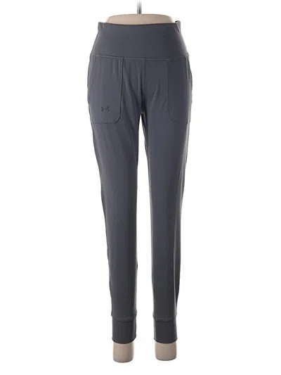 Pre-owned Under Armour Active Pants In Gray
