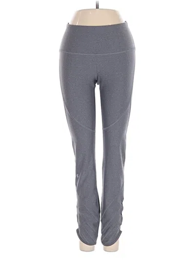 Pre-owned Under Armour Active Pants In Gray