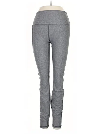 Pre-owned Under Armour Active Pants In Gray