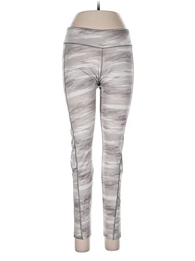 Pre-owned Under Armour Active Pants In Gray