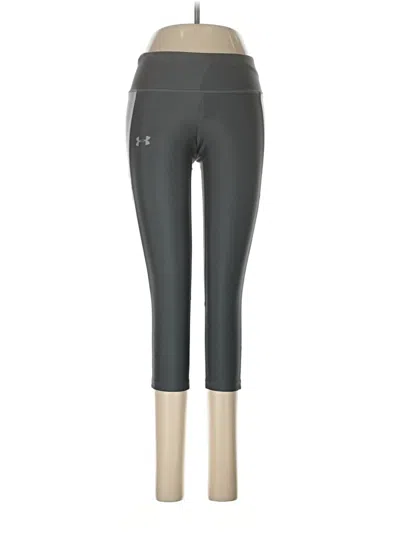 Pre-owned Under Armour Active Pants In Gray