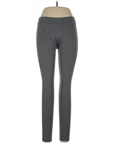 Pre-owned Under Armour Active Pants In Gray