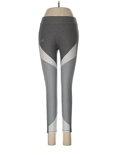 Pre-owned Under Armour Active Pants In Gray