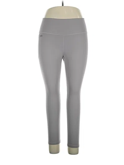 Pre-owned Under Armour Active Pants In Gray