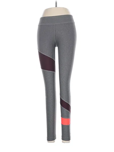Pre-owned Under Armour Active Pants In Gray