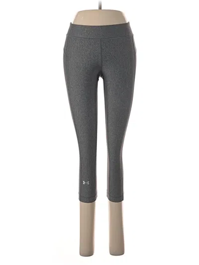 Pre-owned Under Armour Active Pants In Gray